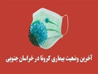 آخرین وضعیت آمار مبتلایان به بیماری کرونا در خراسان جنوبی/سه شنبه 14 بهمن ماه