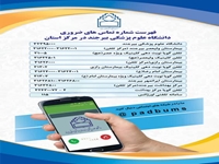 بهارنامه 1402 با محوریت برنامه کشیک مراکز بهداشتی درمانی استان در نوروز 1402